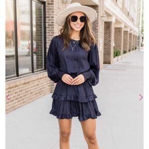 These are the nights plum dress